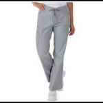 Men's Gray Color Dickies Brand Scrubs Pants, Size Med