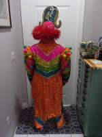 Vintage rare professional sequence costume