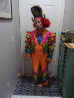 Vintage rare professional sequence costume
