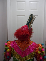 Vintage rare professional sequence costume
