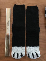 3pr Ladies Pet Paw Socks NWT