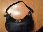 Laurel Burch leather hobo bag