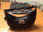 Laurel Burch leather hobo bag