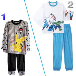 Choose (POKEMON 4/5) -or- (AVENGERS 6/7) Boy's PAJAMAS ~ New with Tags