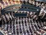 VINTAGE TIGNANELLO BLACK PEBBLE GRAIN LEATHER SATCHEL SHOULDER BAG EUC