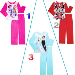 Girl's size 4-5, 6-6X -or- 10-12 PAJAMAS 2-Pc Light Fleece CHOOSE ~New
