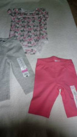 New, Toddler Girls Tops or Bottoms, Size 12 mos