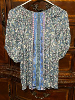 NWT Lucky Brand Woman Ladies Top Blouse XL