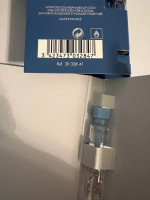 Dolce & Gabana Light Blue Perfume Sample Vials and Striped Tote