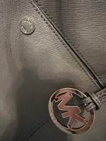 Michael Kors Taupe/Khaki Shoulder Bag Purse Tote