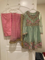 Beautiful Indian party suit with pants