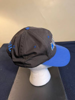 Vintage Orlando Magic Cap Black with Blue Brim NBA Licensed Adjustable