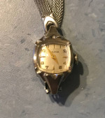 Vintage Antique Bulova L3 10K Rolled Gold Plate Ladies Wrist Watch works great