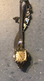 Vintage Antique Bulova L3 10K Rolled Gold Plate Ladies Wrist Watch works great
