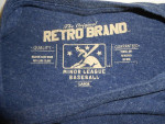 Women's Fitted THE ORIGINAL RETRO BRAND T SHIRT MiLB Shirt, L