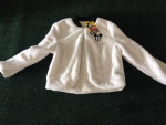 New Disney "Cruella-style" White Faux FurCoat