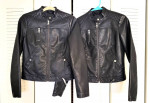 Women NEW Faux Leather Jackets XS/S