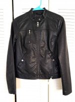 Women NEW Faux Leather Jackets XS/S