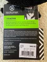 NEW - Isotoner Women's Black Gloves, Fleece Lined, size S/M