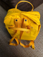 Fjallraven Kanken Backpack - brand new, bright yellow color