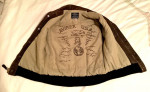 VINTAGE 1986 AVIREX LTD Leather Flight Vest - NEW!