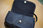 LEATHER SHOULDER BAG - HANDBAG CLUTCH PURSE