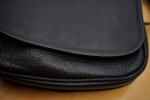 LEATHER SHOULDER BAG - HANDBAG CLUTCH PURSE