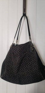 Black COACH handbag
