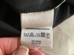 Women's DKNY Petite Small Black/White Design Sleeveless Shirt Blouse