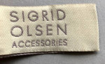 Sigrid Olsen Zip Clutch Purse Handbag