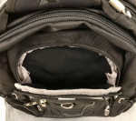 High Sierra Black XBT Backpack Laptop and Tablet Pockets Airflow Back