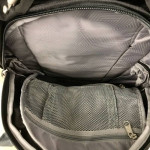 High Sierra Black XBT Backpack Laptop and Tablet Pockets Airflow Back