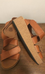 Loints Of Holland Samba Streefkerk Wedge Platform Sandals Size 8 Like New