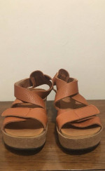 Loints Of Holland Samba Streefkerk Wedge Platform Sandals Size 8 Like New