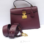Gorgeous Christian Dior Dioraddict Top handle Leather satchel Handba