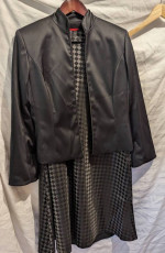 JS Collection Formal Long Skirt and Blazer - Shipping Available