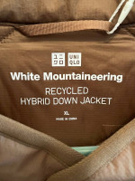 *Brand New* UNIQLO White Mountaineering Hybrid Down Jacket (XL)