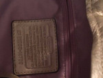 AUTHENTIC NEW COACH SOFT LEATHER BAG #14769