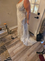 Wedding dress plus size 18