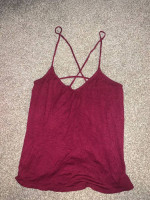 Maroon Tank Top