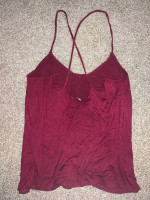 Maroon Tank Top