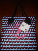 Anne Klein Georgia Tote Large Bag Lion Head Blue Red Black Pink