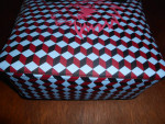 Anne Klein Georgia Tote Large Bag Lion Head Blue Red Black Pink