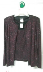 Ladies 2 Piece jacket and Tank Set New