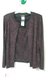 Ladies 2 Piece jacket and Tank Set New