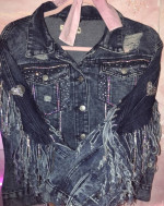 HANDMADE DENIM & RHINESTONE RODEO OUTFITS LADIES!!!