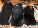 34+ women's pants jeans + shorts, tops, bras $$ GREAT