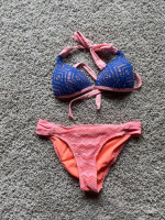 Swimsuit Blue/Orange