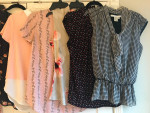 Womens Shirts Short & Long Sleeve Tops Clothing Lot Of 10 Size Medium