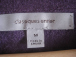2 Womens Long-Sleeved Purple Tops. Lot for $10. Or Each: